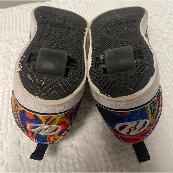 Heelys Skate Men\'s Shoes/Sneakers Rainbow Swirl design Size 7 SKU 2120